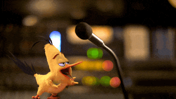 chuck singing GIF by Angry Birds